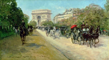 Boulevard in Paris